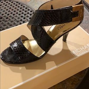 Michael Kors black sandals